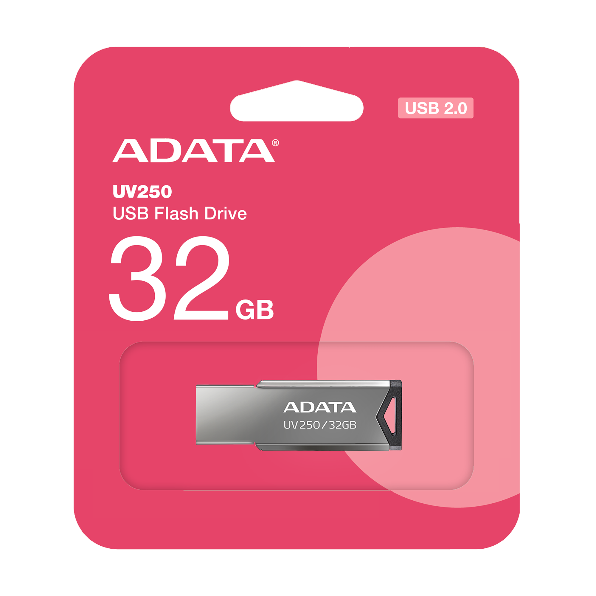 Memoria USB 2.0 Adata 32GB UV250 Plata