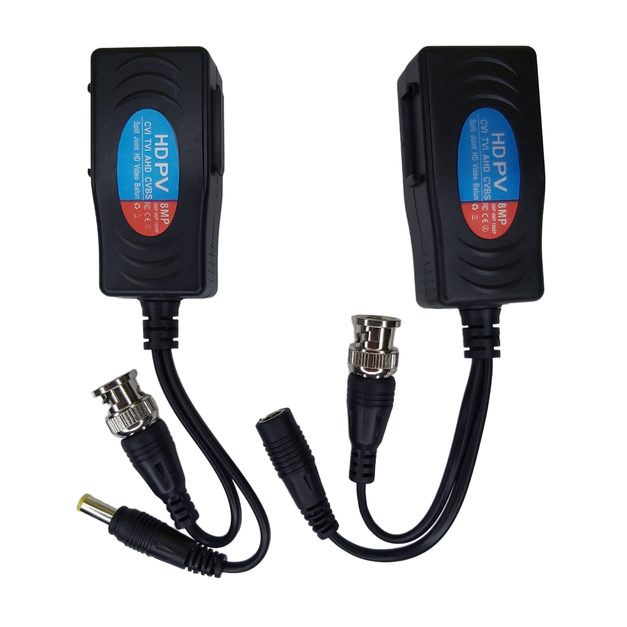 Tranceptor Balun Activo Provision 4 en 1 transmisor video y energia soporta 8MP
