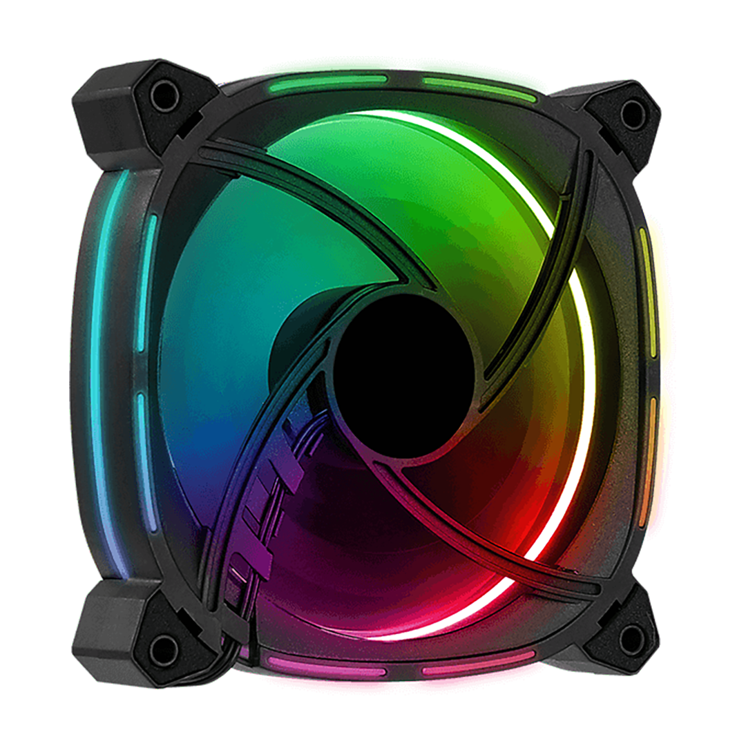 Ventilador 120mm Aerocool Astro 12 ARGB 6 Pines 1000rpm