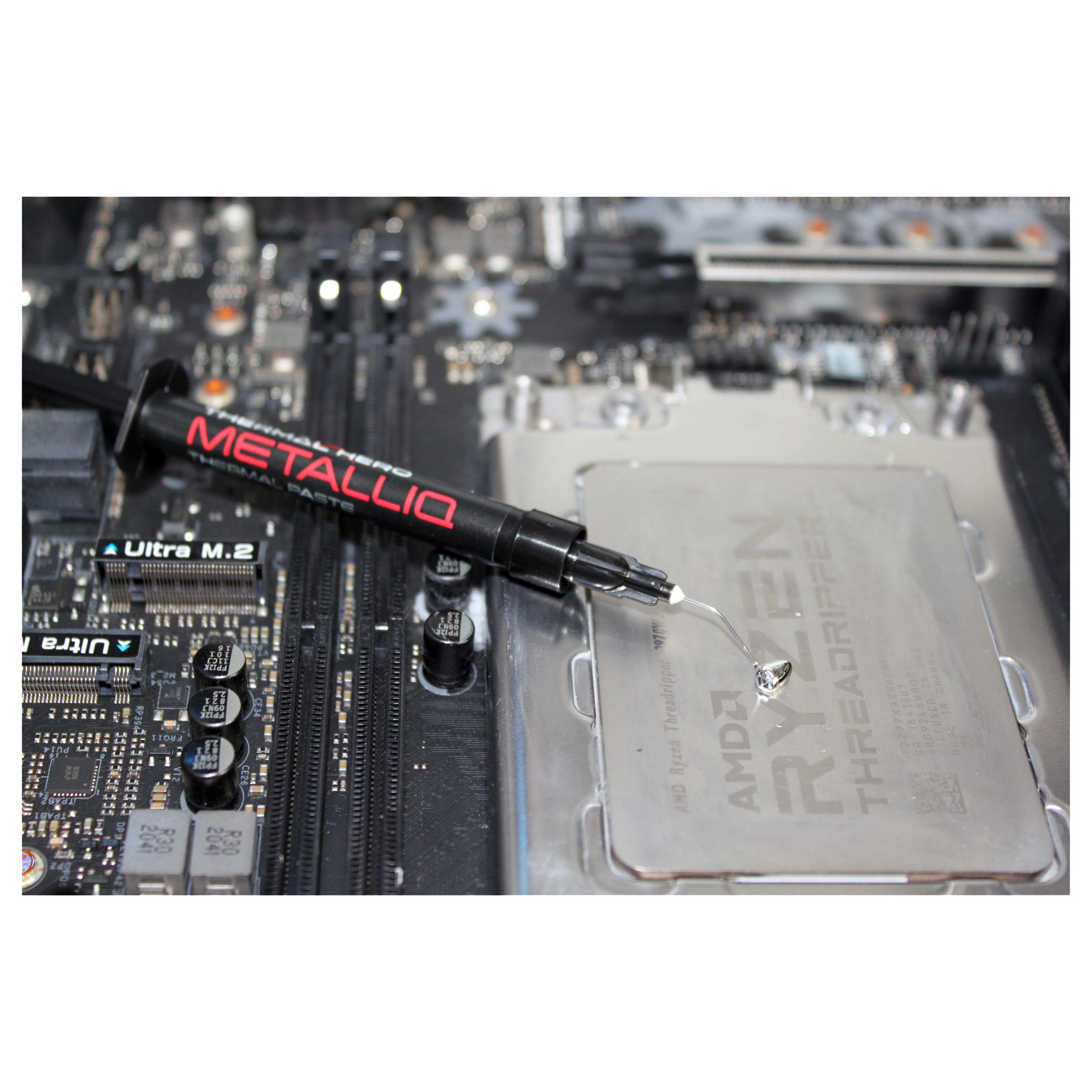 Pasta Termica Thermal Hero Metalliq Metal Liquido 80w/m-k Jeringa 1g