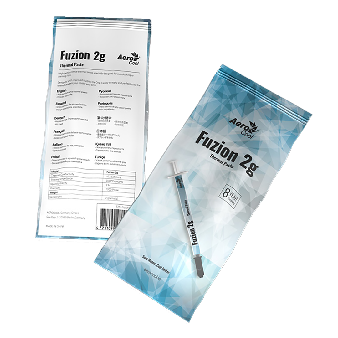 Pasta Termica Aerocool Fuzion 2g Alto Rendimiento 13.5 w/m-k