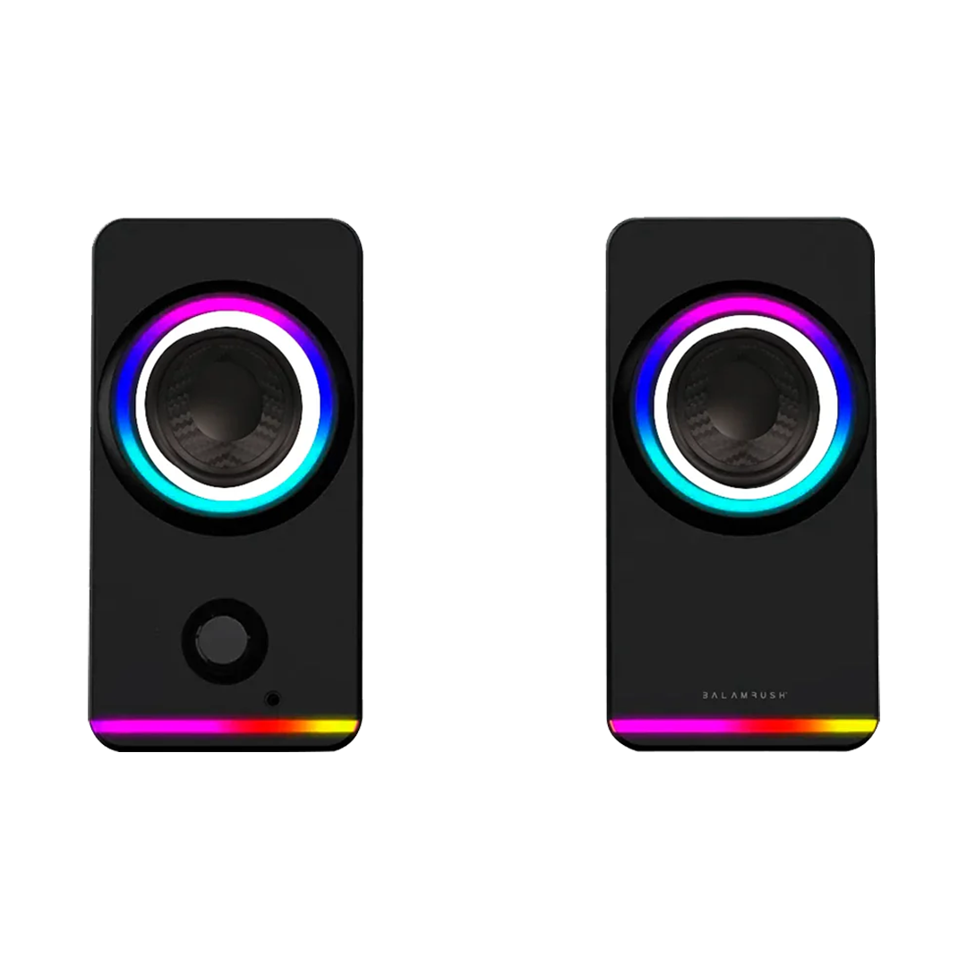 Bocinas Bluetooth Balam Rush Glimm Style 10w RMS 3.5mm + USB Estéreo