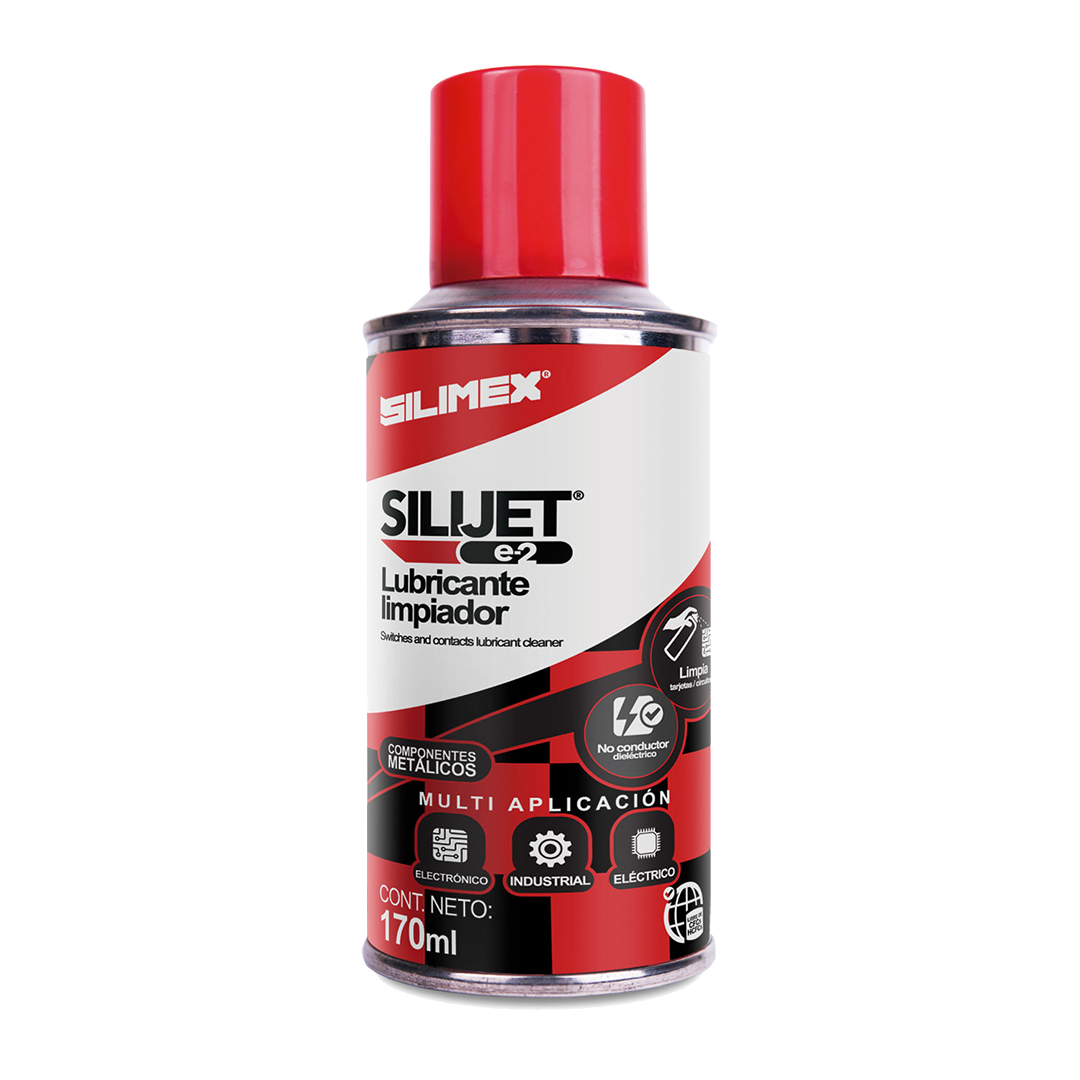 Lubricante Limpiador Dieléctrico SILIJET E-2 para mecanismos y circuitos