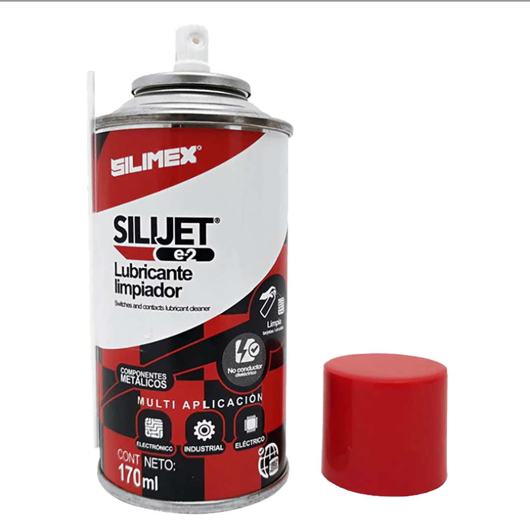 Lubricante Limpiador Dieléctrico SILIJET E-2 para mecanismos y circuitos