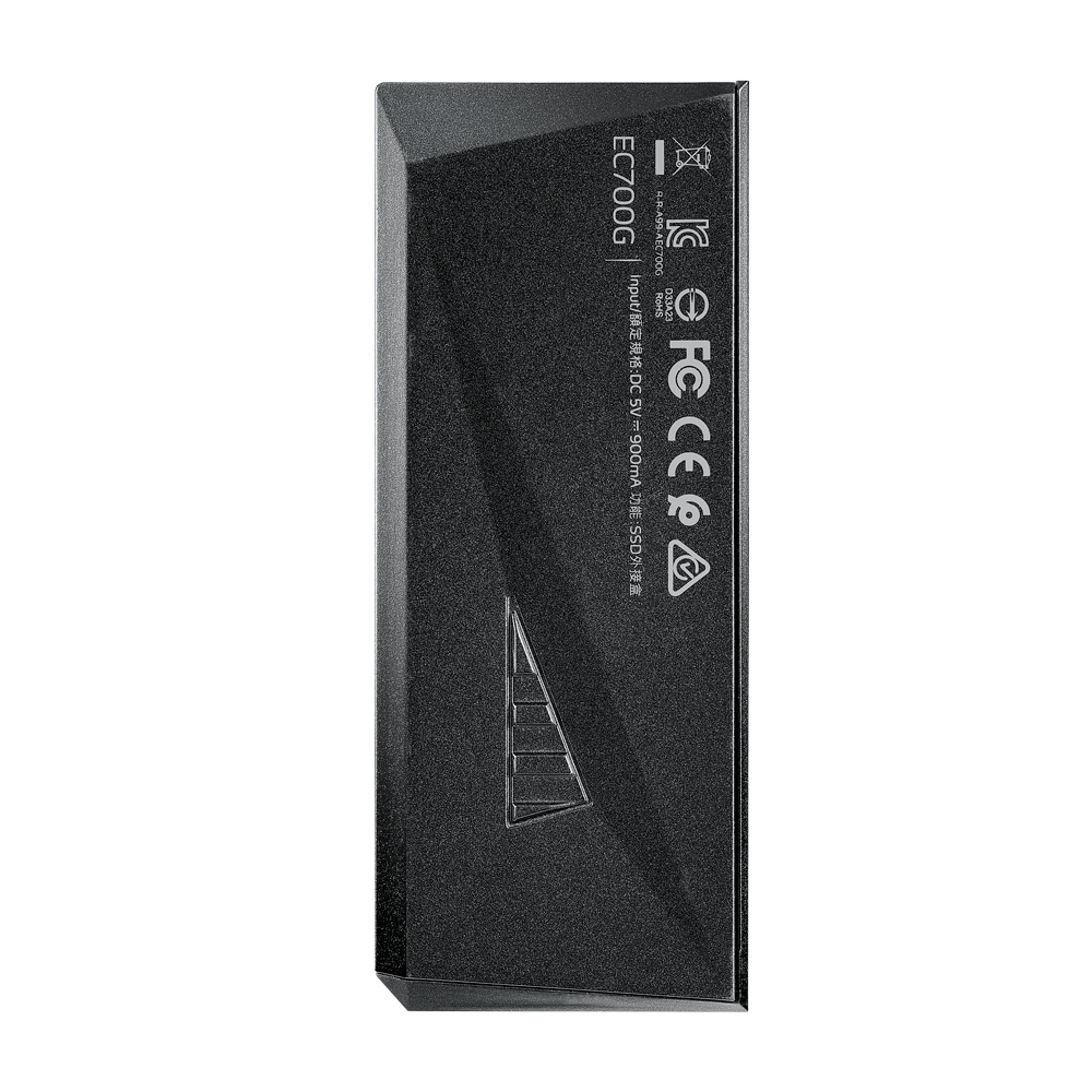 Gabinete Case SSD M.2 Sata y PCIe USB 3.0 Adata EC700G