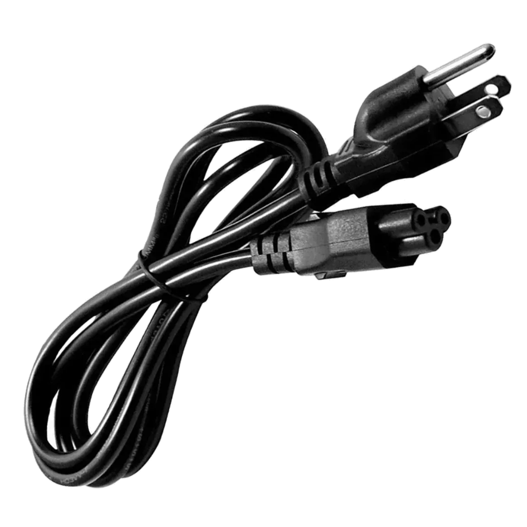 Cable De Alimentación Trifasico Tipo Trebol Laptop Monitor