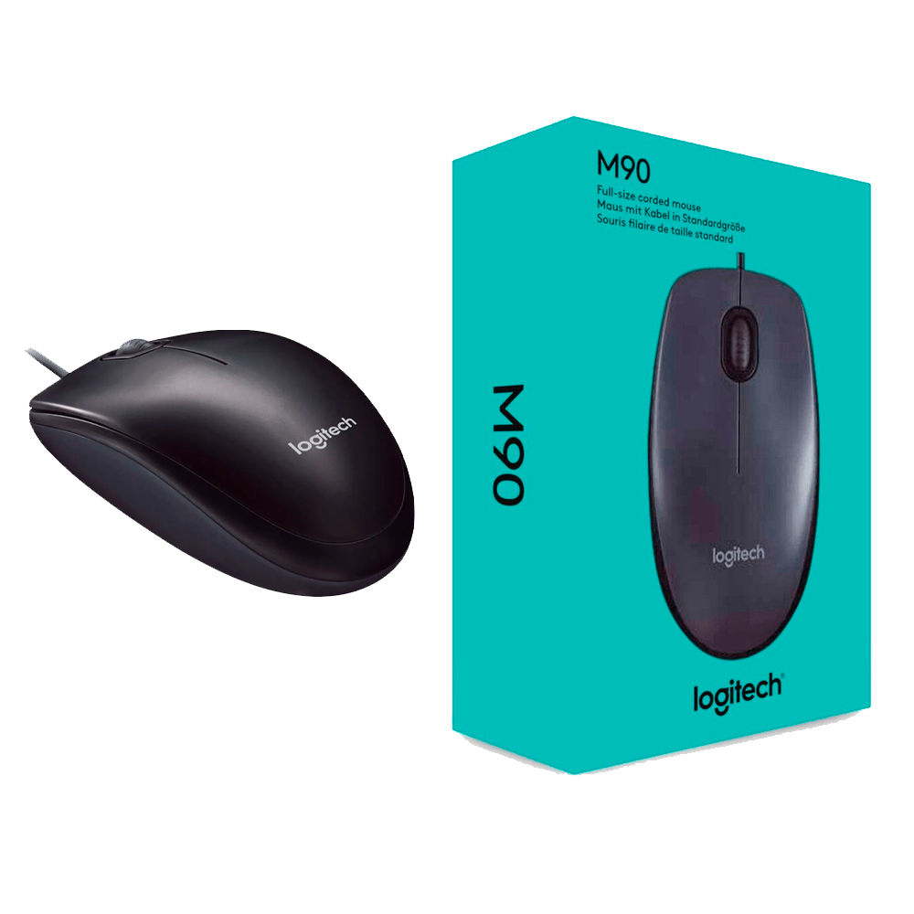Mouse Optico Usb 1000dpi Logitech M90