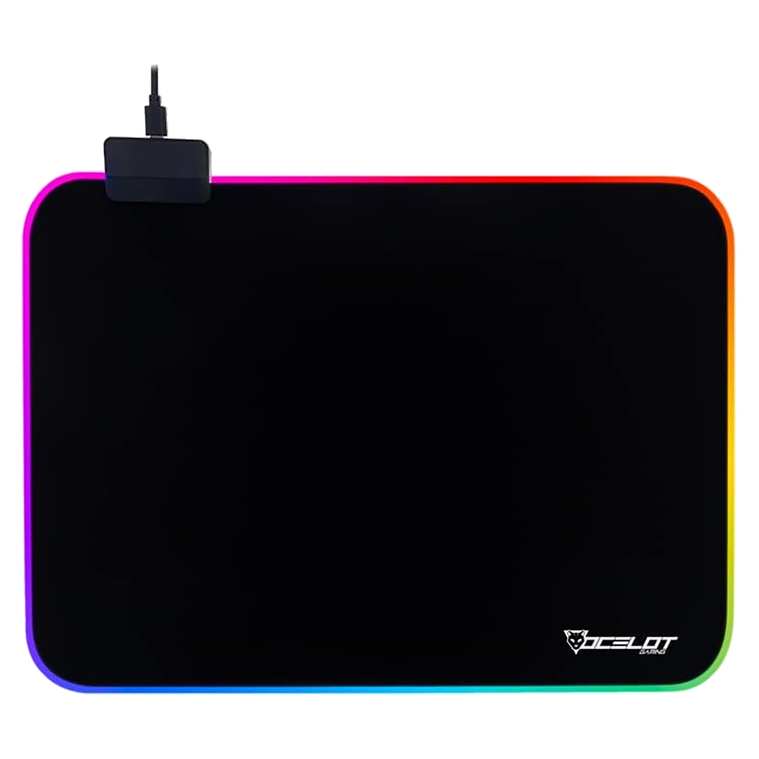 Mouse Pad Gamer RGB Ocelot OMP01 35 x 25cm