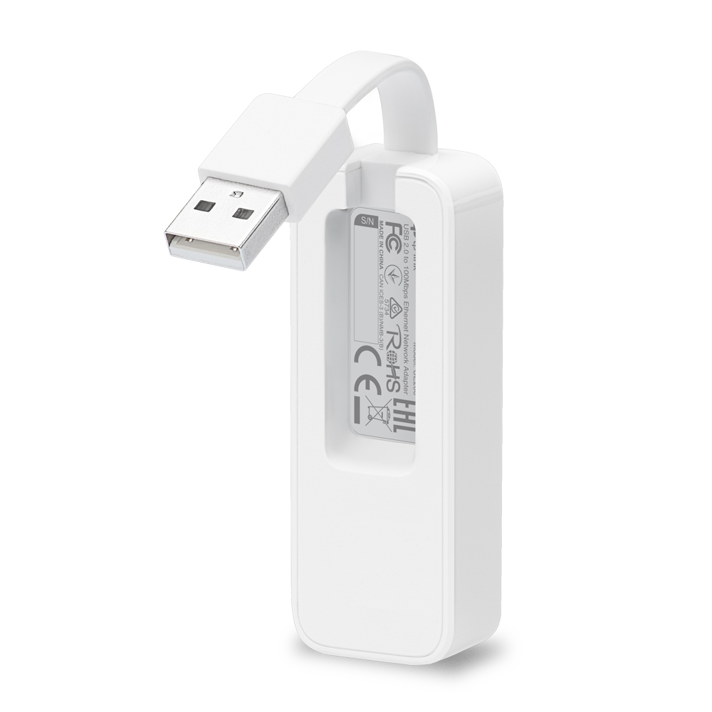 Adaptador de Red TP-LINK UE200 Usb 2.0 A RJ45 100 MBPS plug play