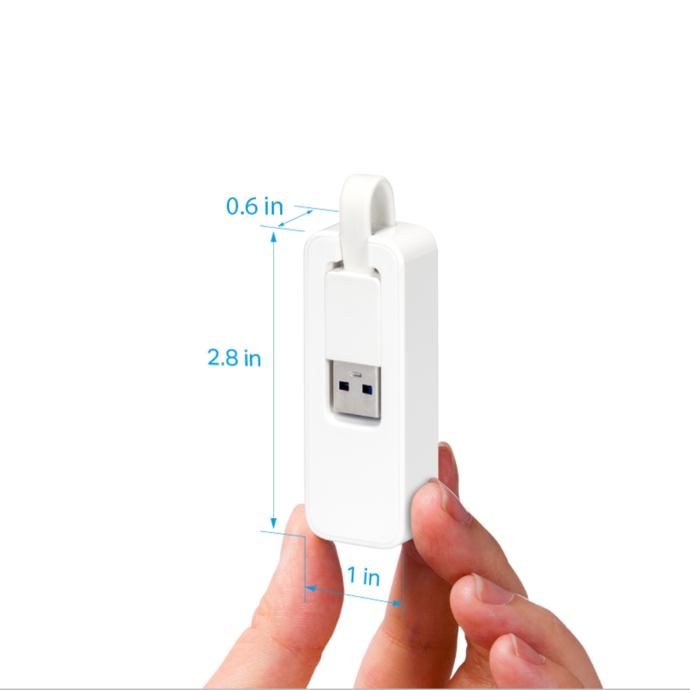 Adaptador de Red TP-LINK UE200 Usb 2.0 A RJ45 100 MBPS plug play