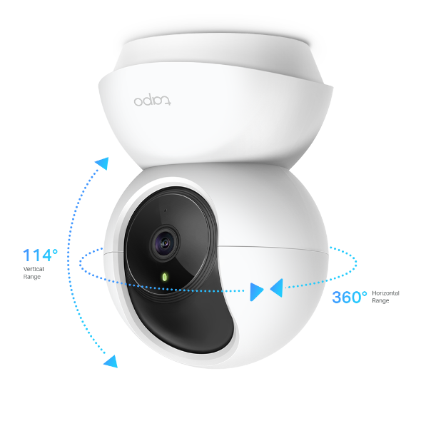Cámara TP-Link Tapo C200 360° WiFi Visión nocturna Full HD