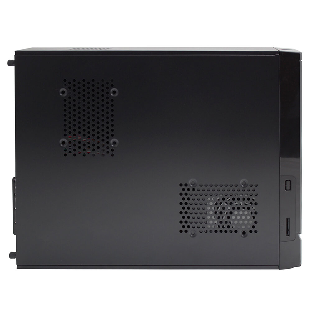 Gabinete Slim Acteck Negro Fuente 480W Micro ATX