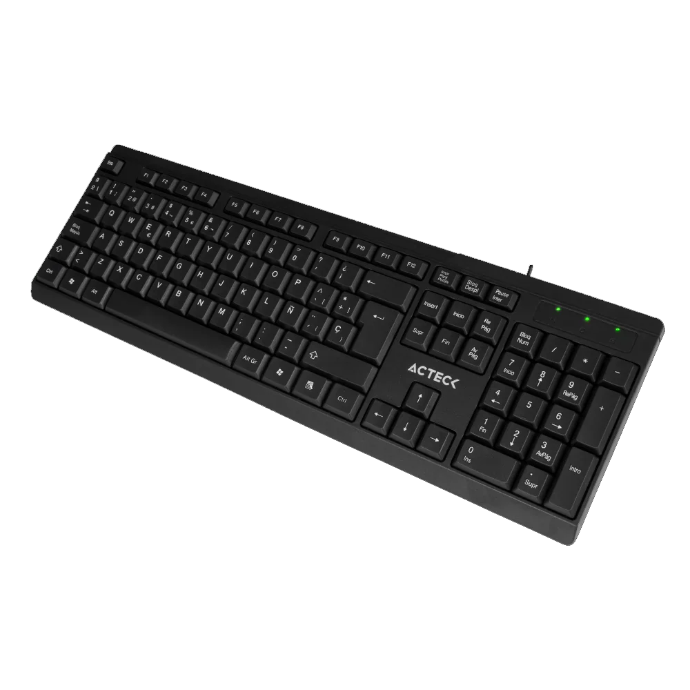 Teclado USB Acteck Inspire TA210 en español 105 TECLAS