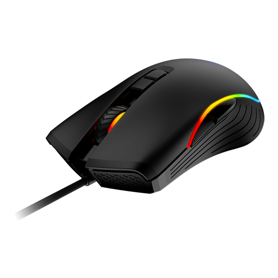 Mouse Gamer RGB MSI Forge GM300 Negro 7200 DPI