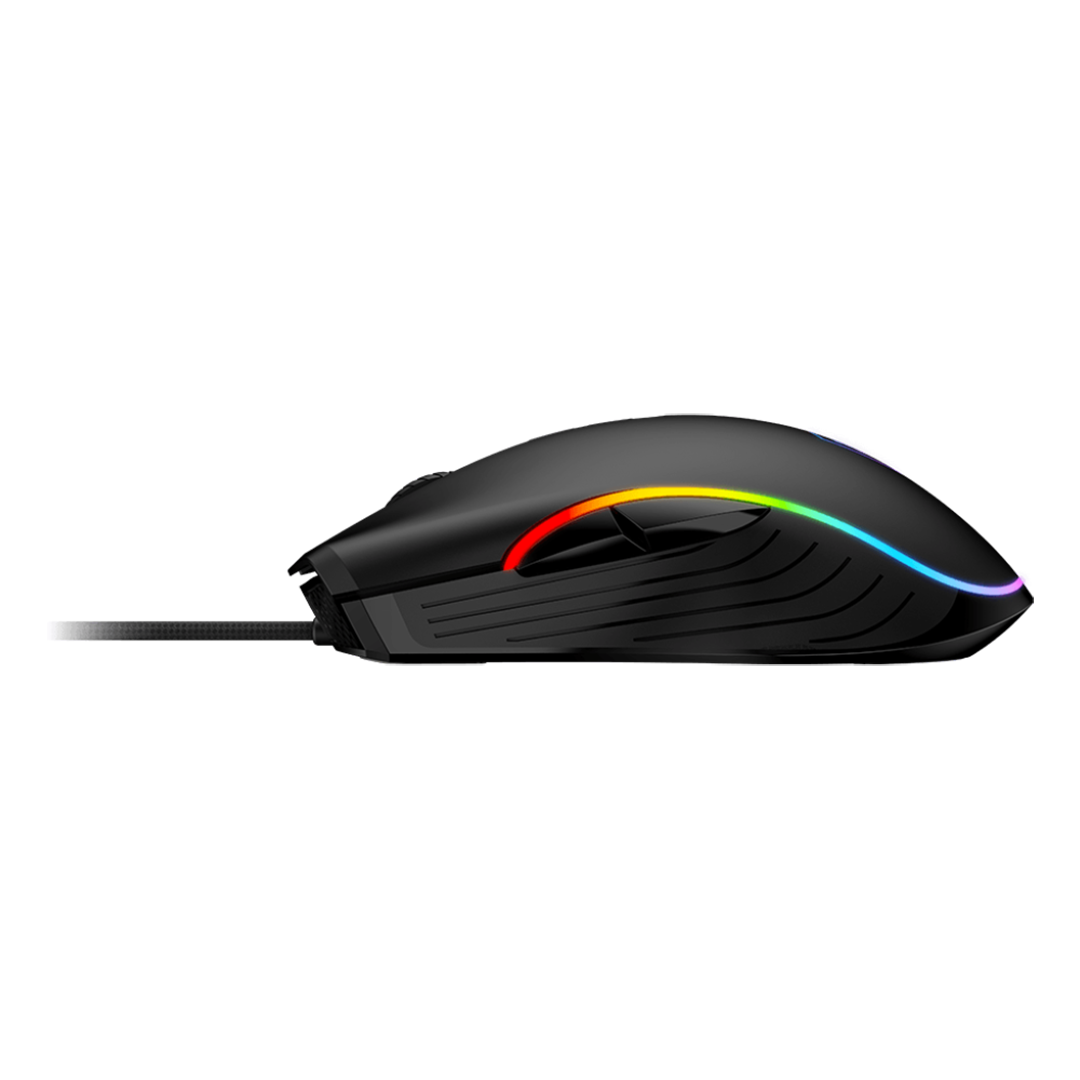 Mouse Gamer RGB MSI Forge GM300 Negro 7200 DPI
