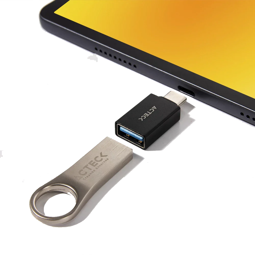 Adaptador USB C a USB A 3.0Tipo Dongle OTG Acteck AU210