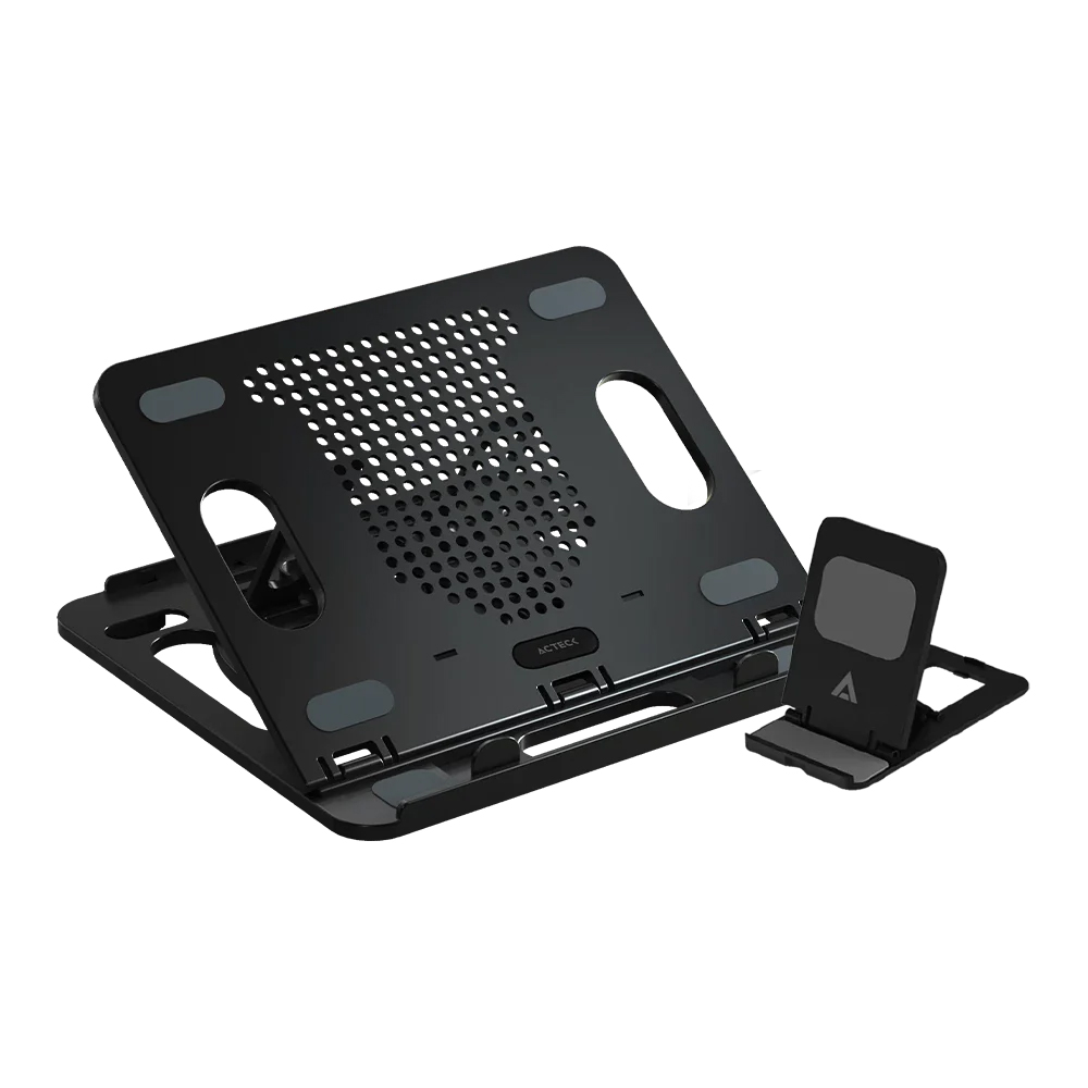 Base Enfriadora Froost Prime BE225 Laptops hasta 17" ajustable 8 niveles Incluye porta Celular
