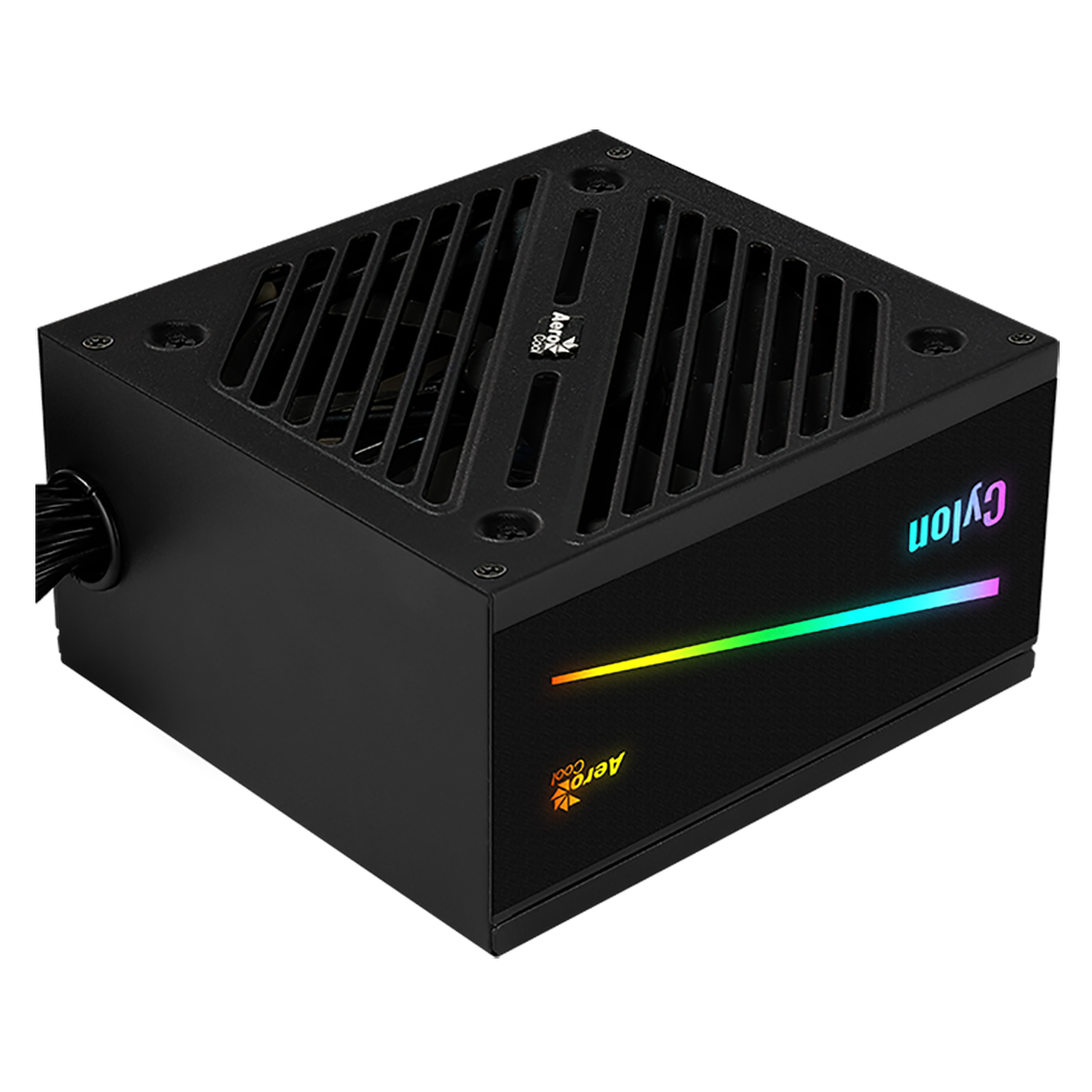 Fuente de Poder Aerocool Cylon 500W 80+ Bronze RGB Certificada