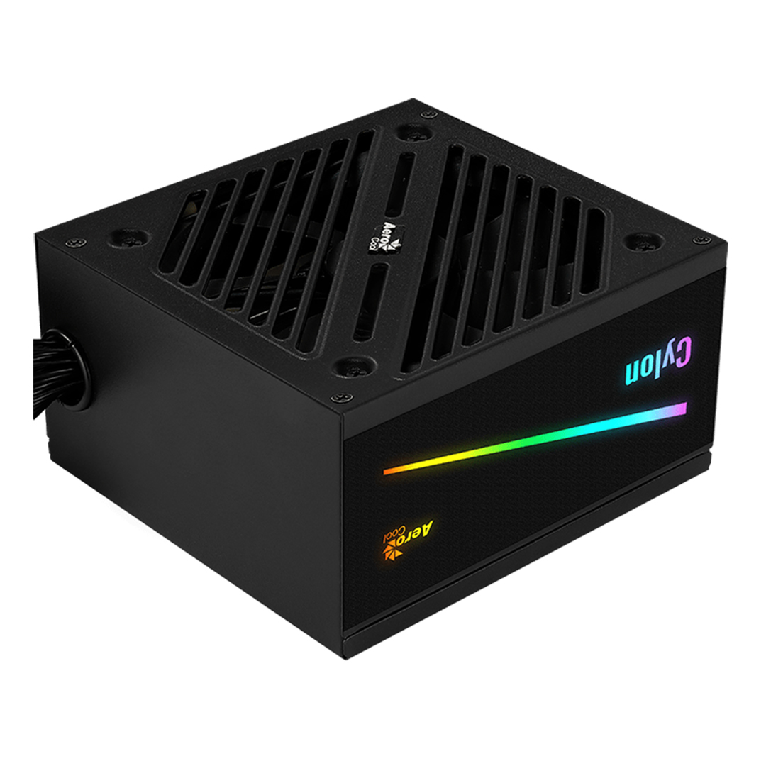 Fuente de Poder Aerocool Cylon 600W 80+ Bronze RGB Certificada