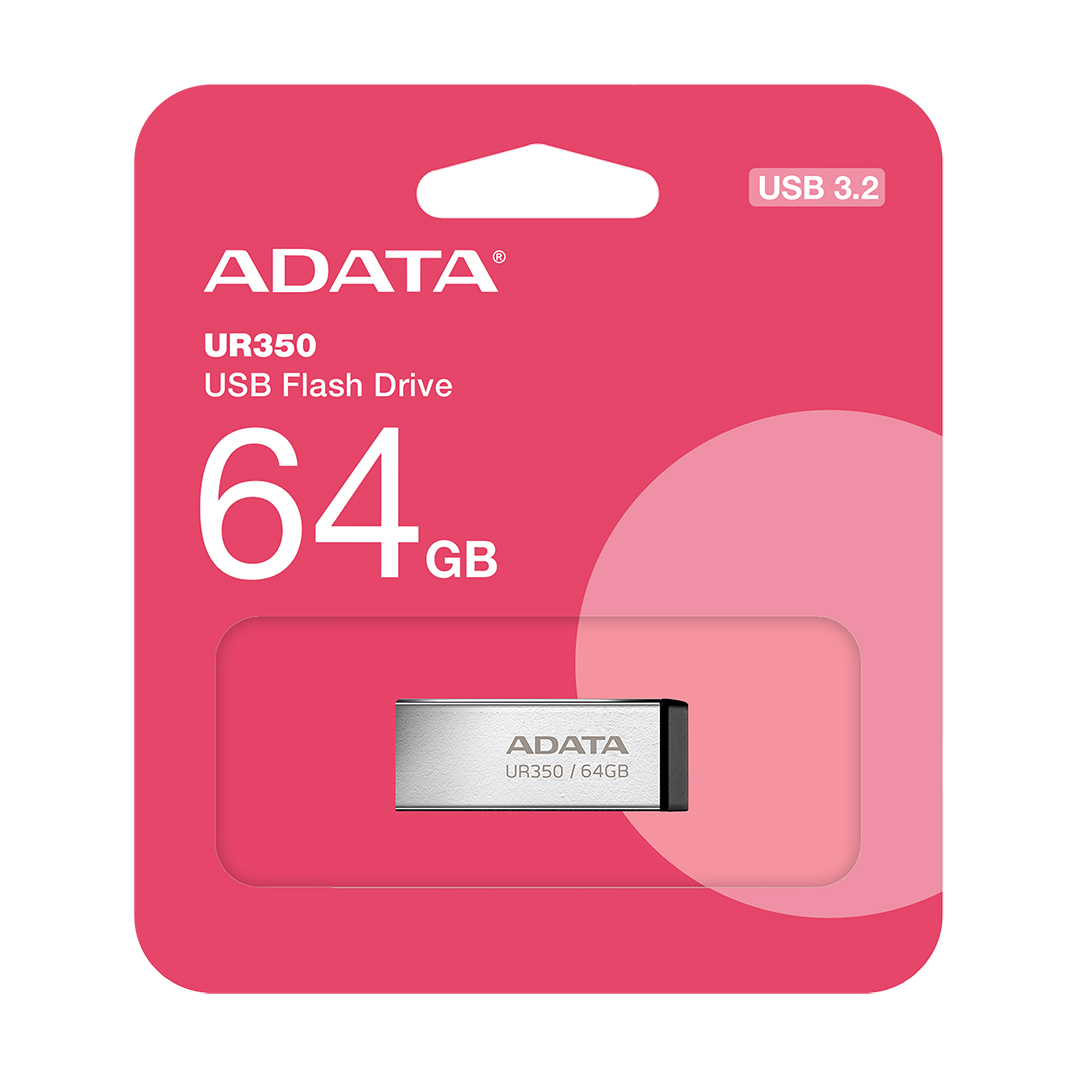 Memoria USB 3.2 Adata 64GB UR350 Metálica