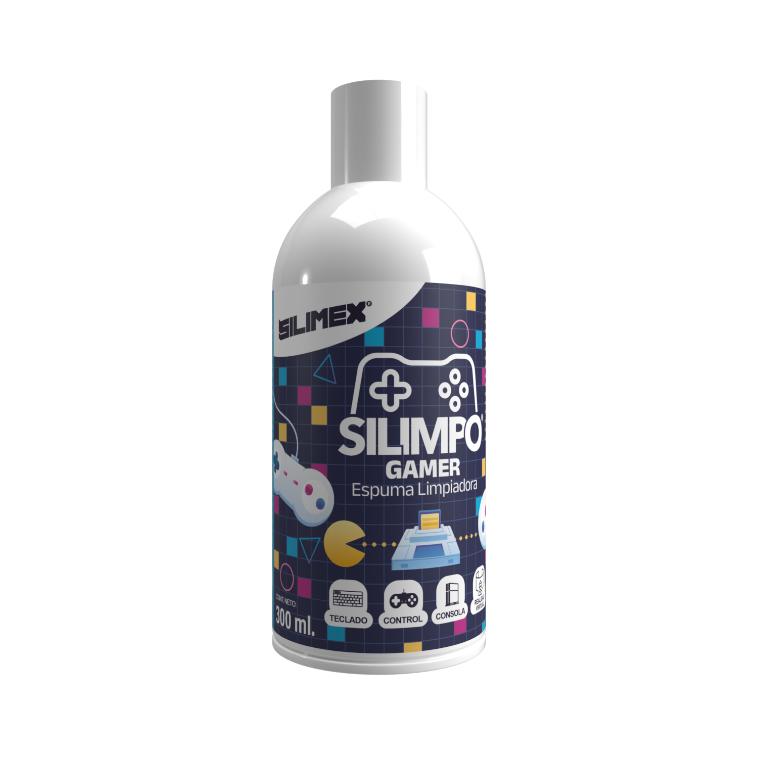 Espuma limpiadora Silimpo Silimex 300ml Pc y Consolas