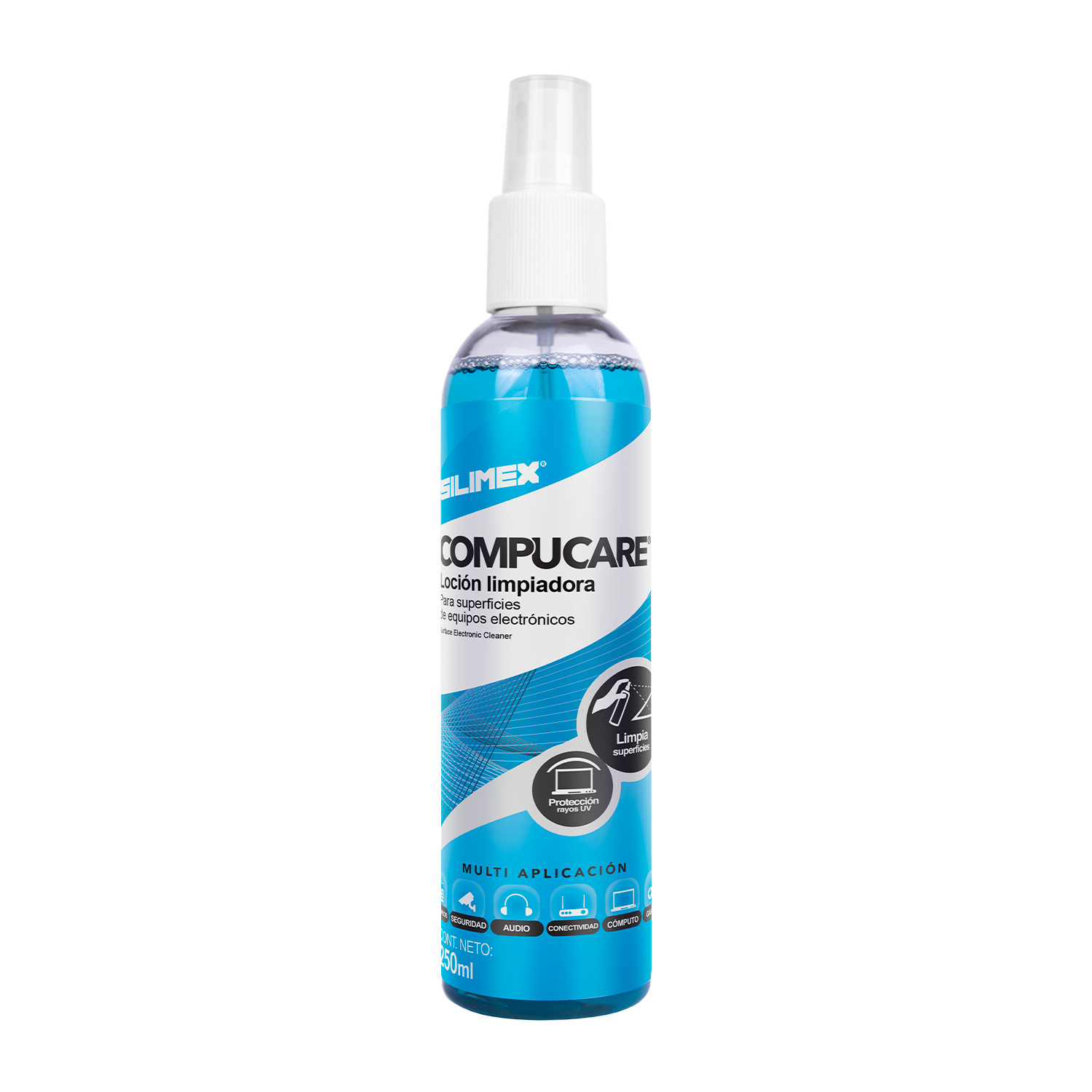 Locion limpiadora para Superficies CompuCare Silimex 250ml