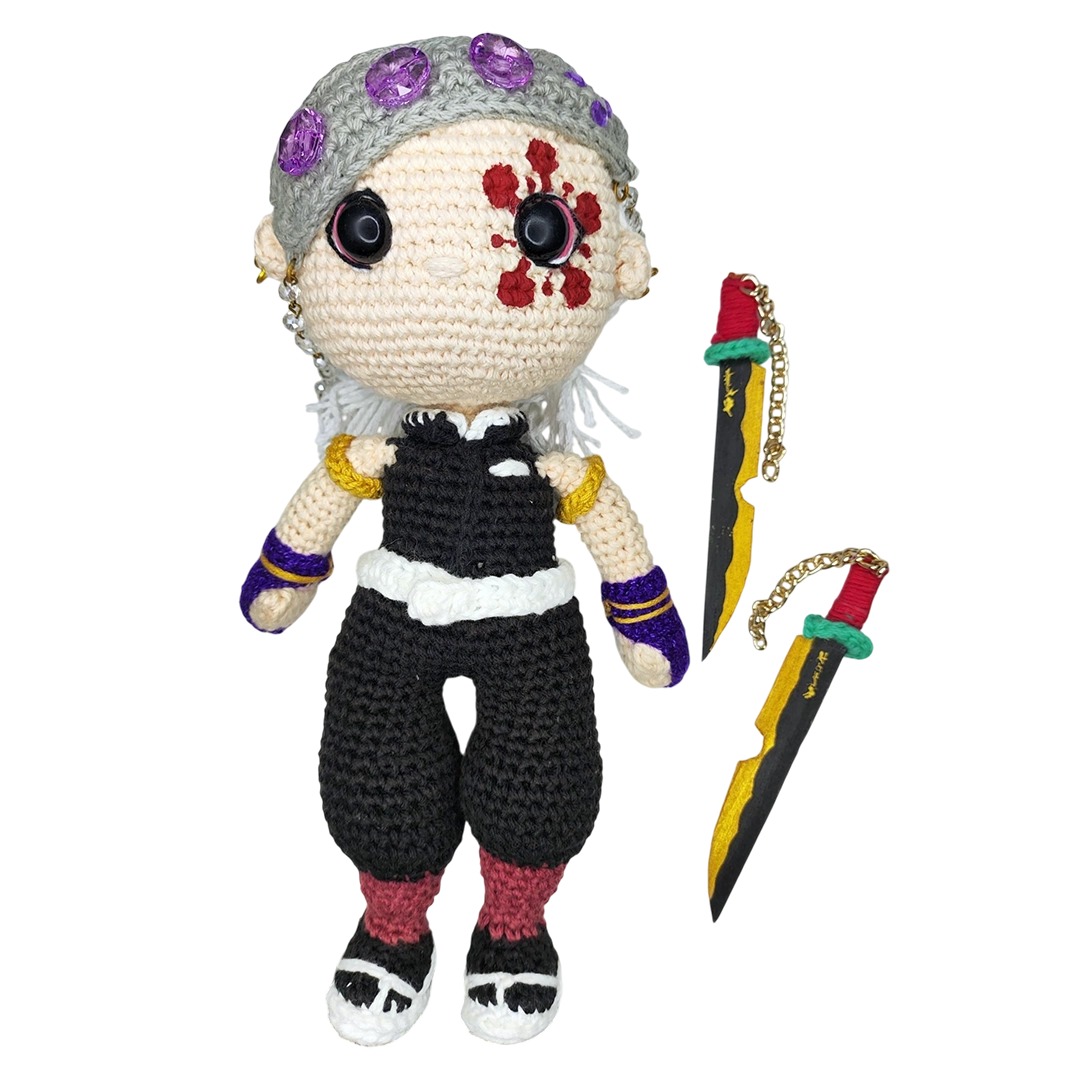 Amigurumi Tengen Uzui Pilar Kimetsu no Yaiba Crochet