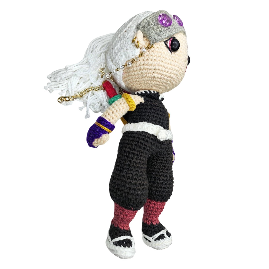 Amigurumi Tengen Uzui Pilar Kimetsu no Yaiba Crochet 