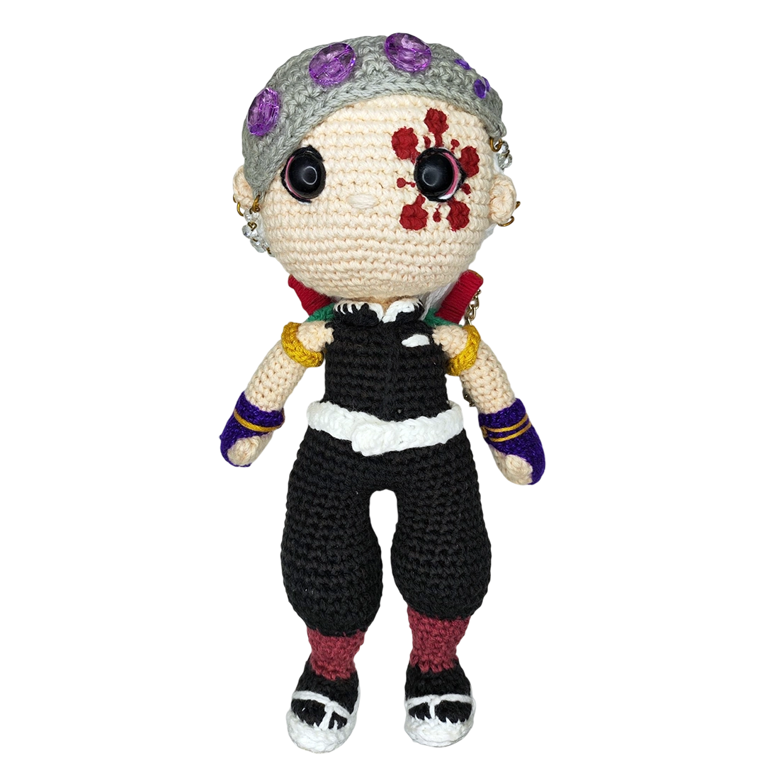 Amigurumi Tengen Uzui Pilar Kimetsu no Yaiba Crochet 