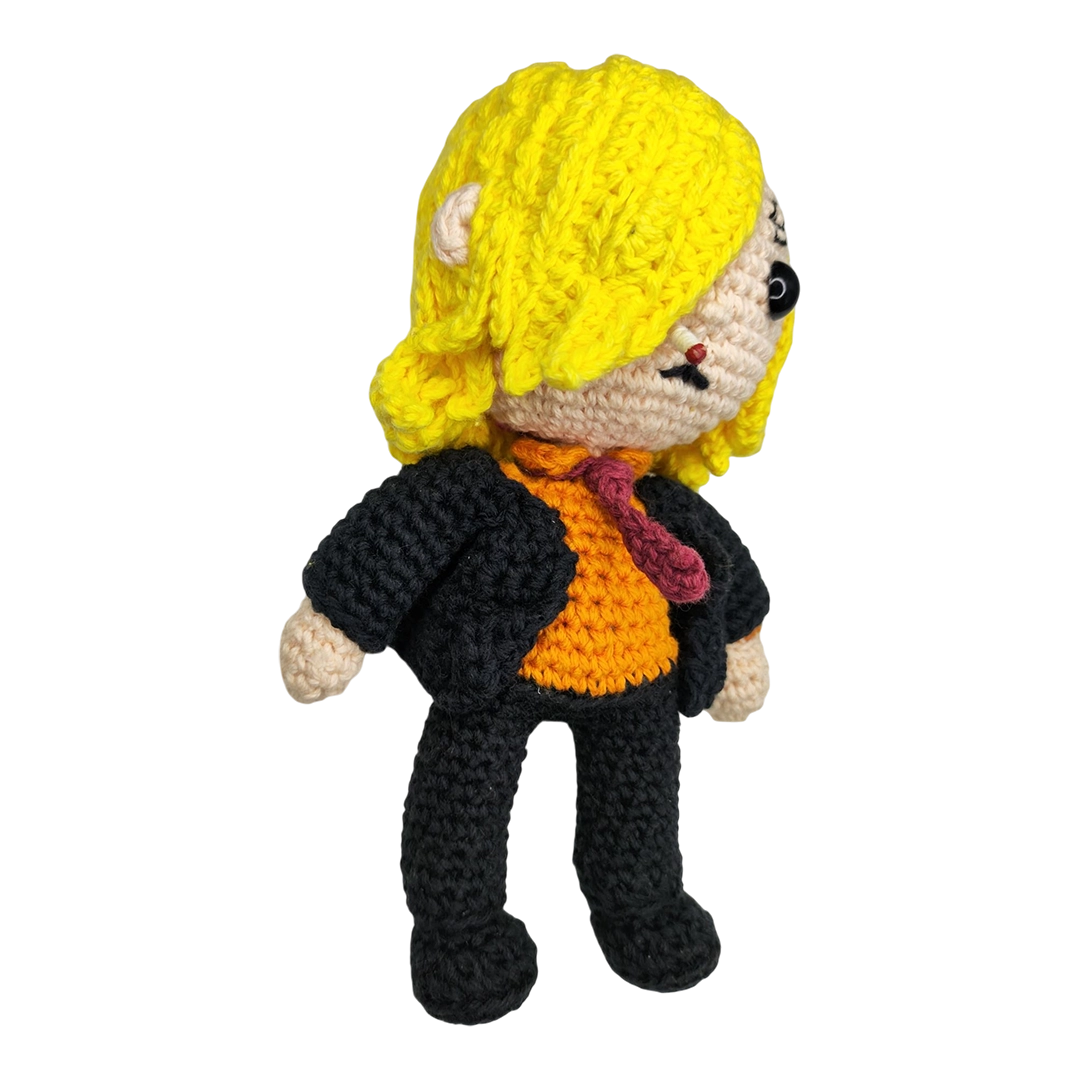 Amigurumi Vinsmoke Sanji One Piece Crochet Artesanal