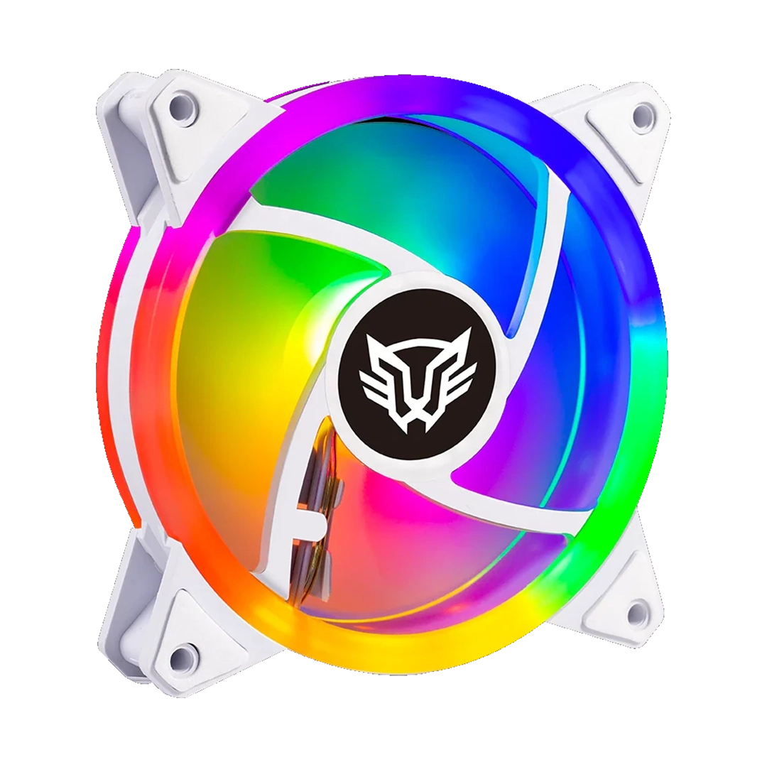 Ventilador 120mm BalamRush EX30 Blanco Led Arcoíris Molex 1200RPM