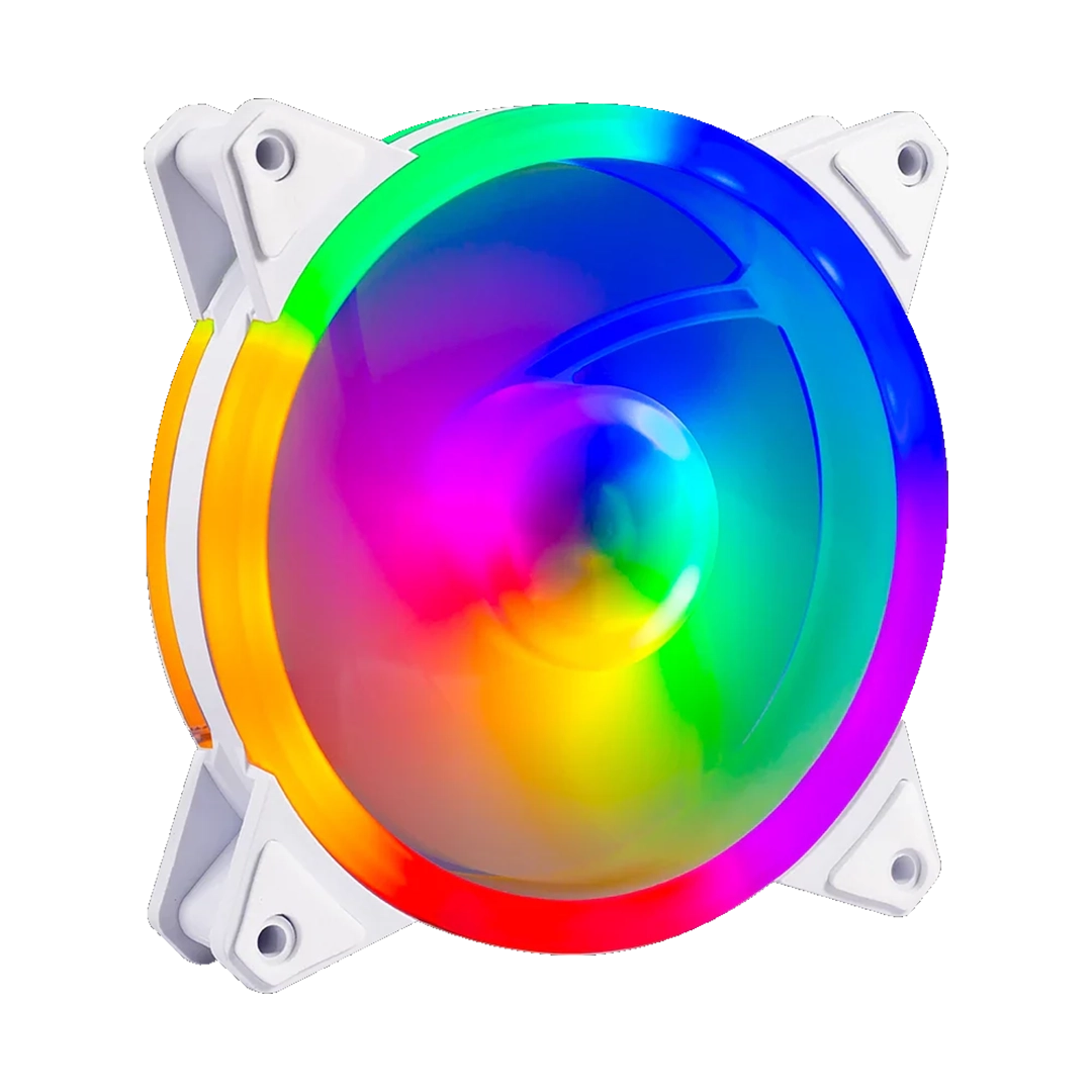 Ventilador 120mm BalamRush EX30 Blanco Led Arcoíris Molex 1200RPM