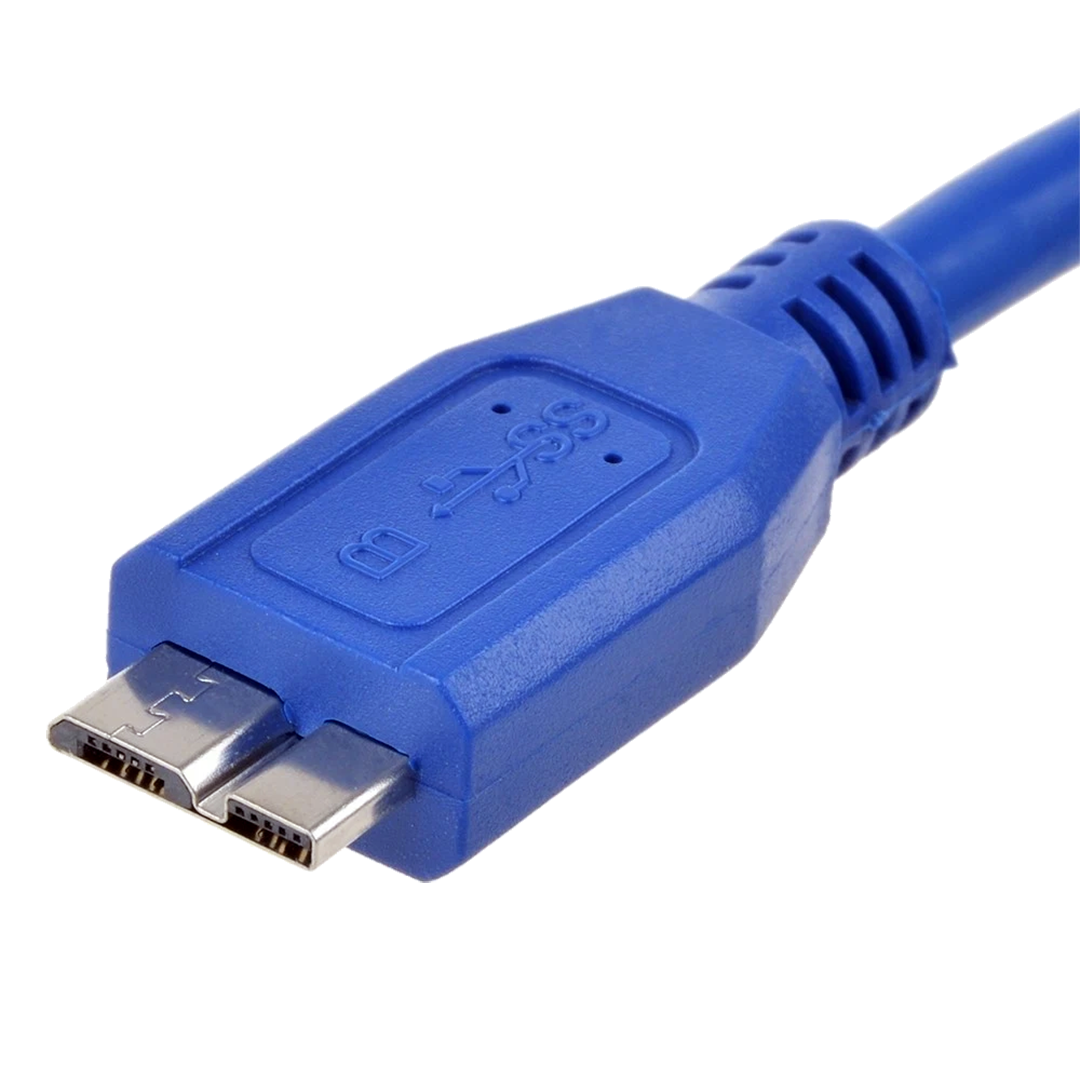 Cable USB A 3.0 Macho a Macho Micro b para Disco Duro 3m