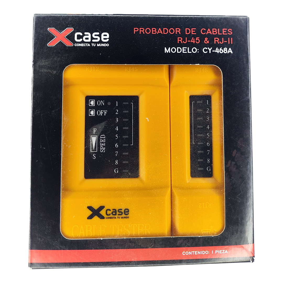 Kit de Redes Pinzas Ponchadoras Tester y Pelador Rj45 Rj11