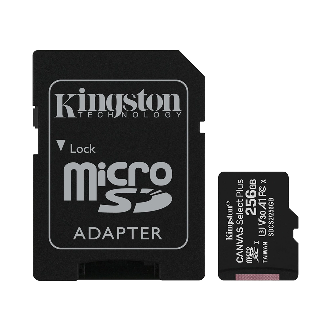 Memoria Micro SD Kingston 256gb Ush-I Clase 10 Ultra Rapida