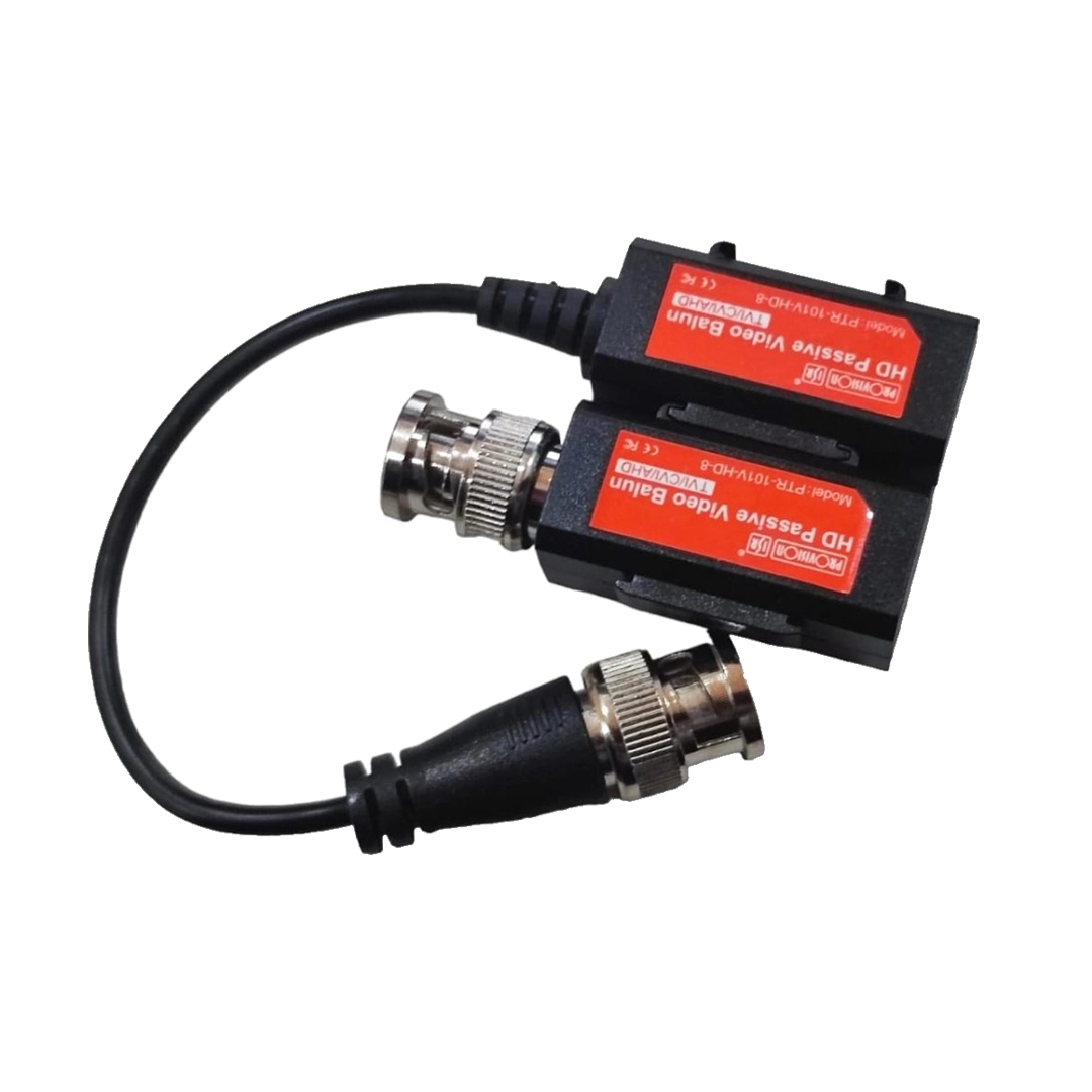 Tranceptor Balun Provision ISR PTR-101V-HD soporta 8MP BNC CCTV