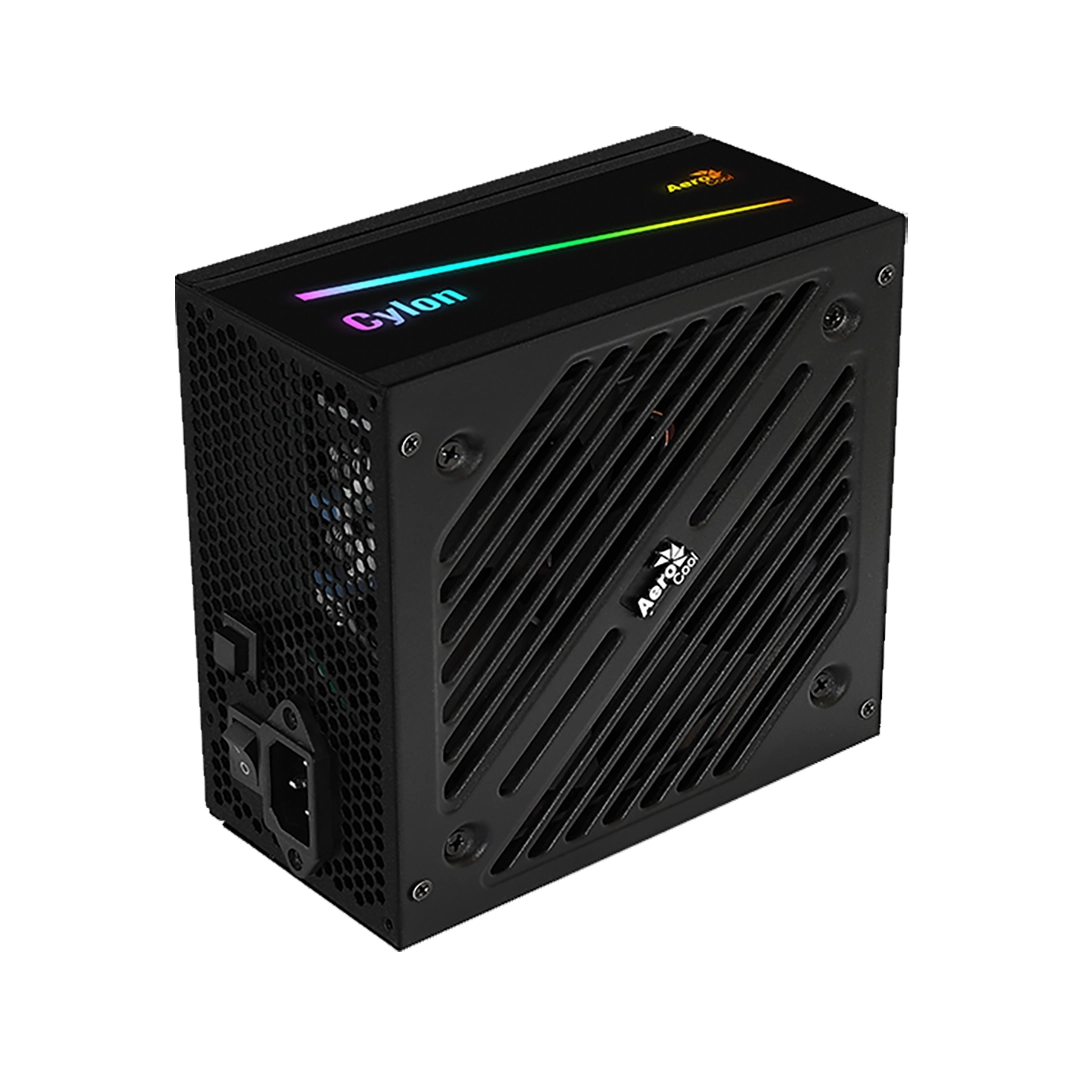Fuente de Poder Aerocool Cylon 500W 80+ Bronze RGB Certificada