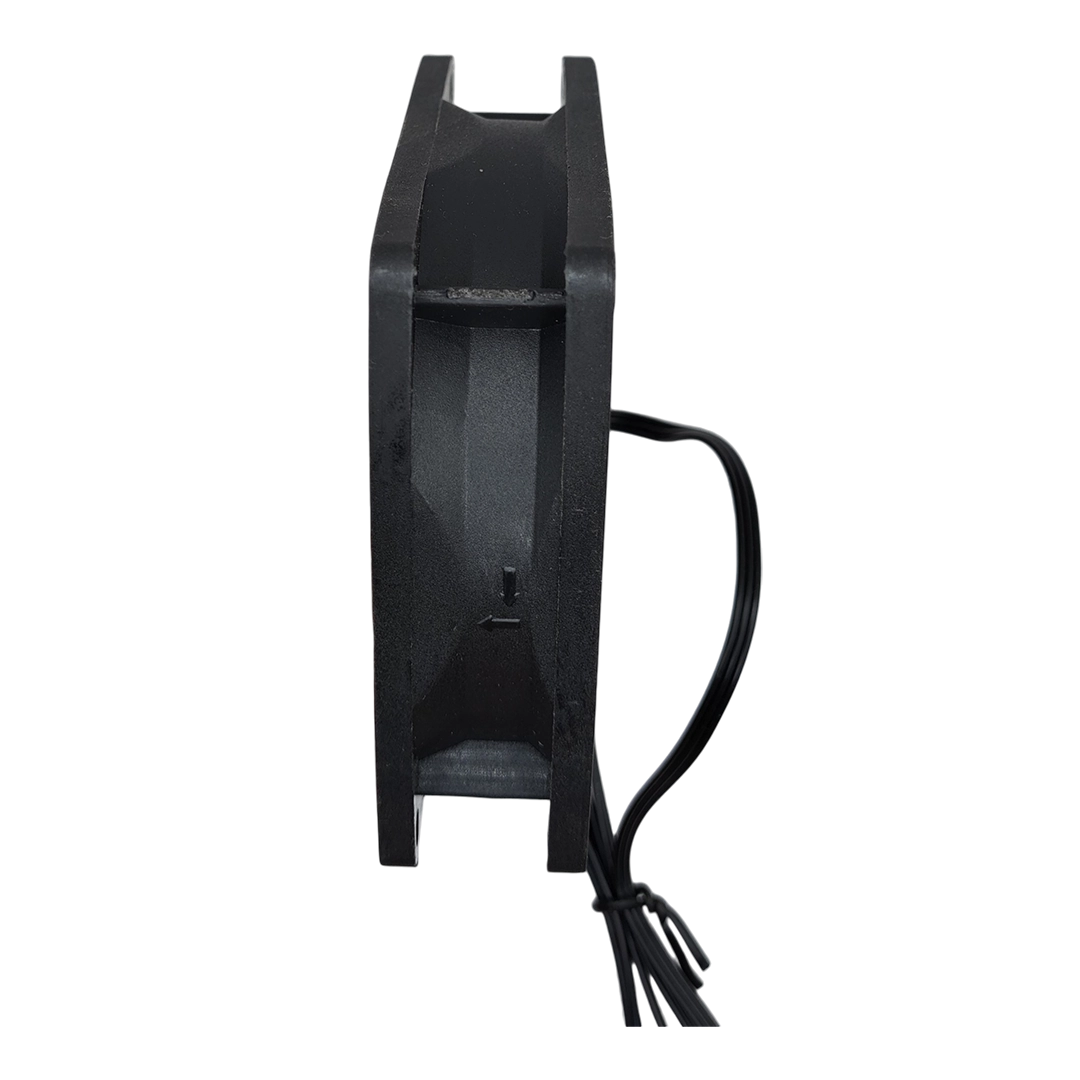 Ventilador 80mm Xcase Dual Conexión Molex Y 3 Pines Fan