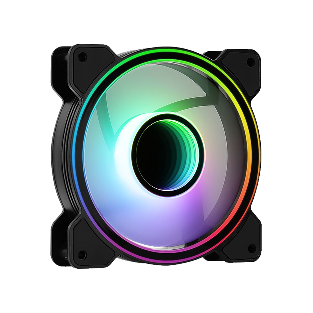 Ventilador 120mm Aerocool Mirage 12 ARGB 6 Pines 1300rpm