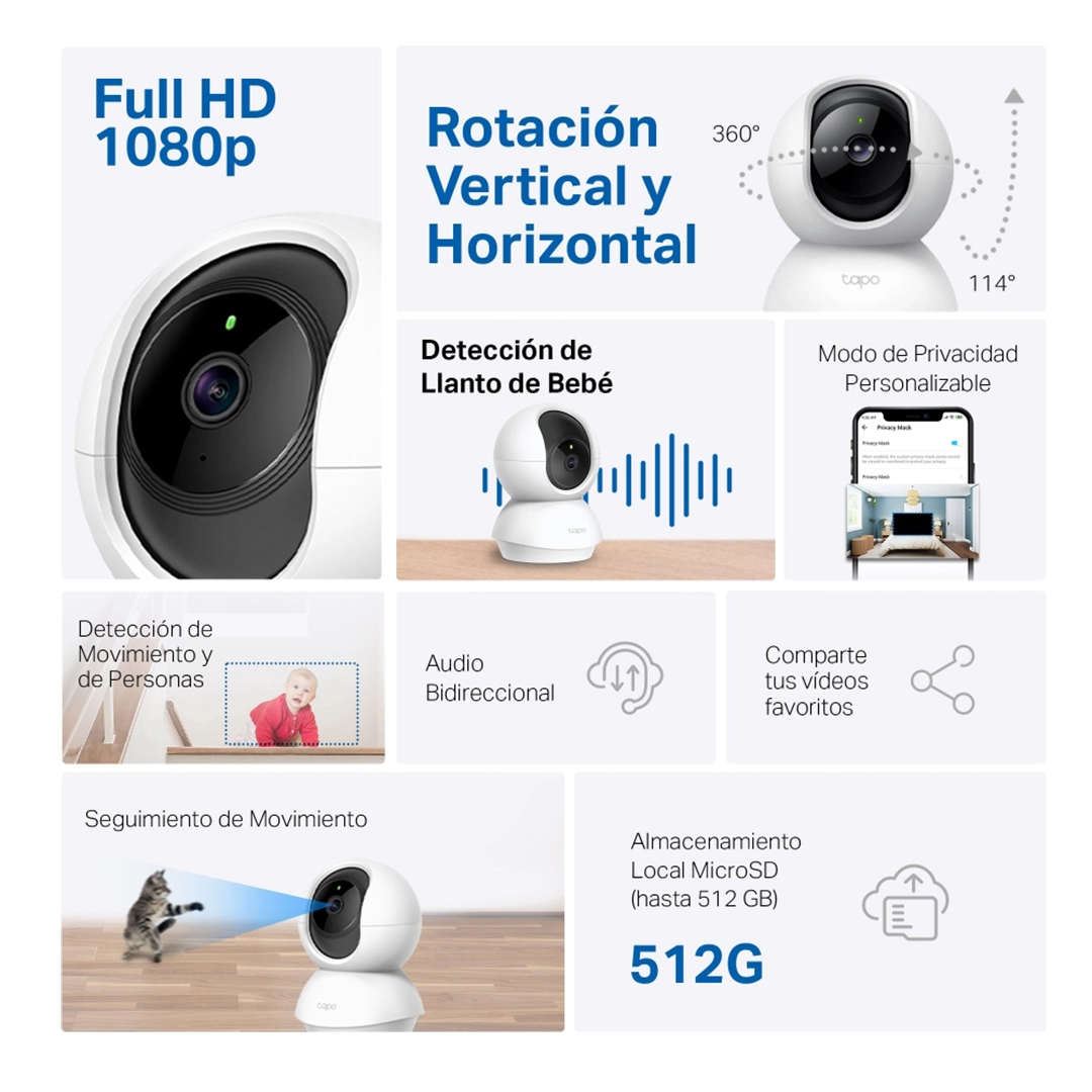 Cámara de Seguridad Tapo