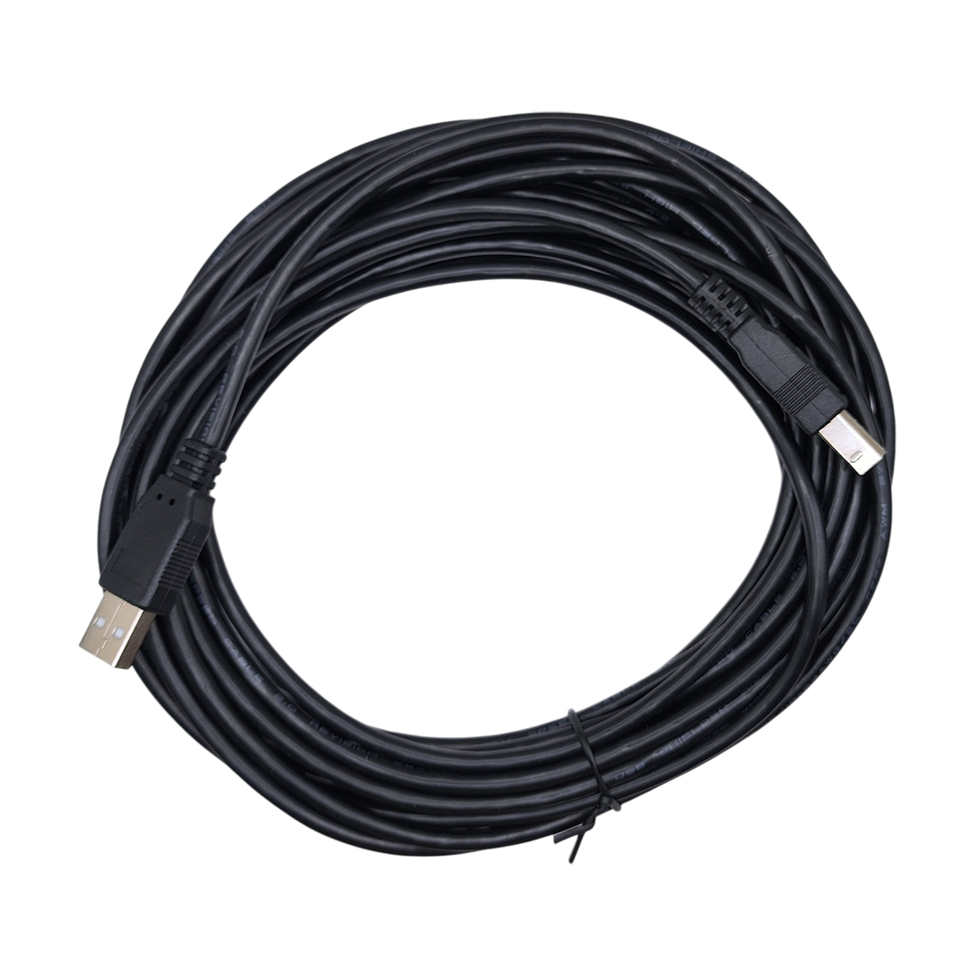 Cable Impresora USB 2.0 Macho A a Macho B 7.5 Metros