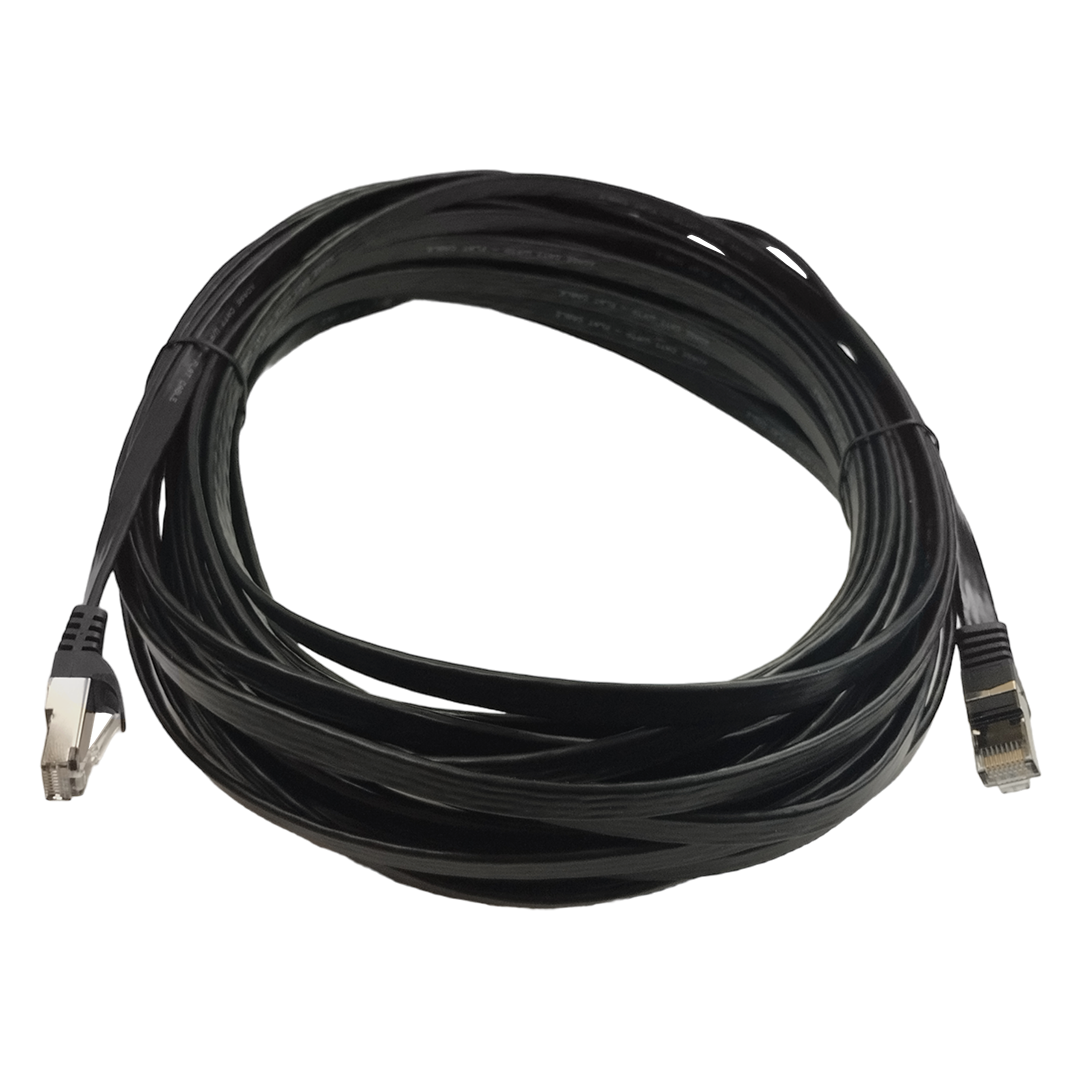 Cable Plano de Red 15 Metros Patch Cord RJ45 Cat 7 Ethernet