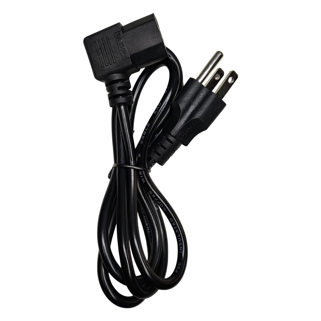Cable De Alimentación Trifasico En L Fuente Pc Cpu Monitor