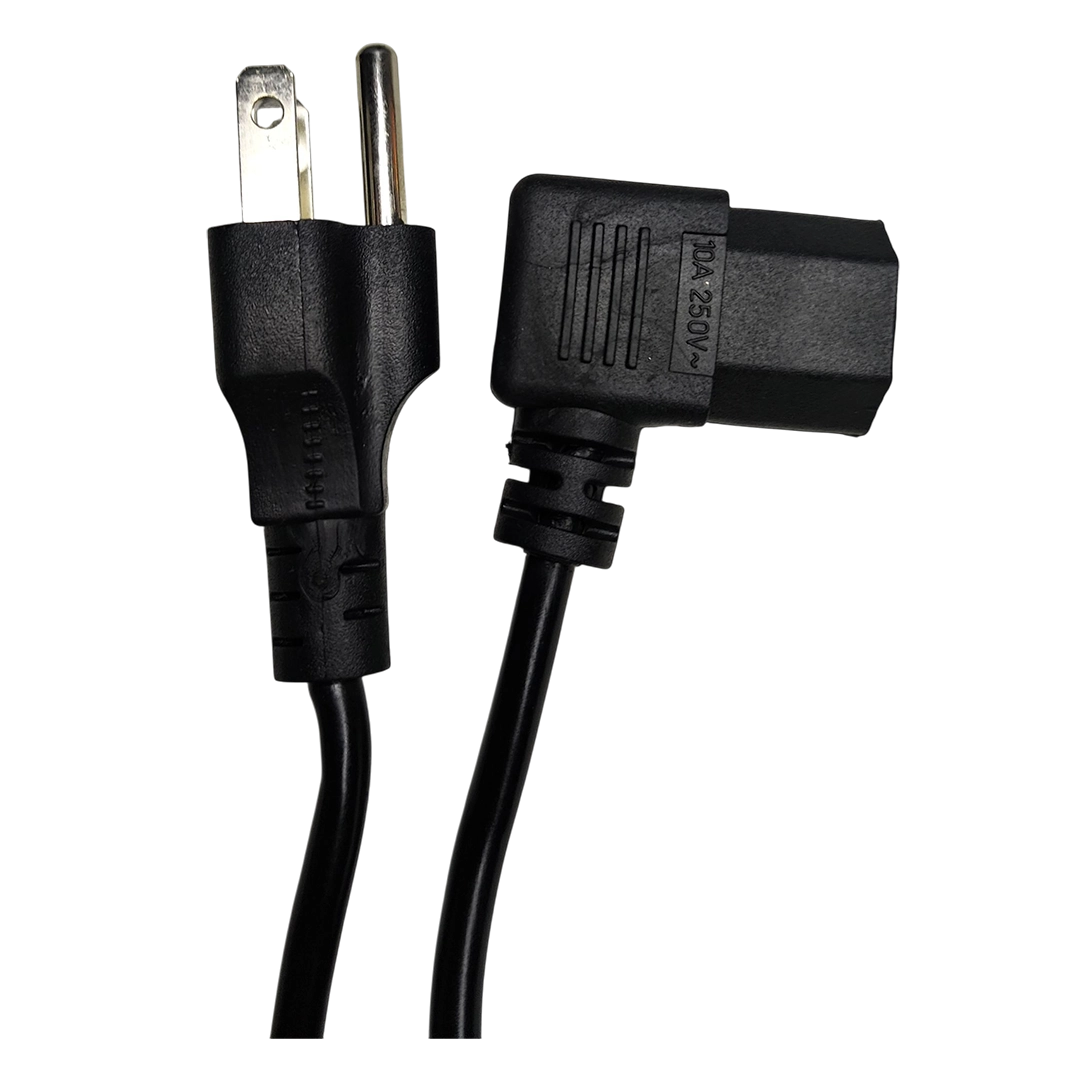 Cable De Alimentación Trifasico En L Fuente Pc Cpu Monitor