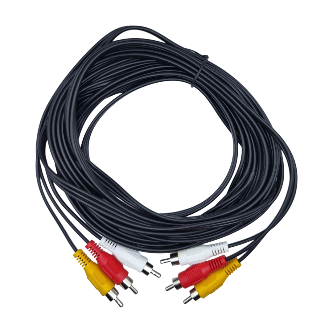 Cable Rca Macho A Macho 5 Metros Audio Y Video