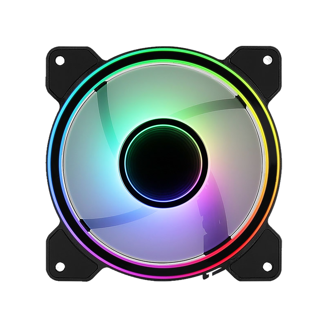 Ventilador 120mm Aerocool Mirage 12 ARGB 6 Pines 1300rpm