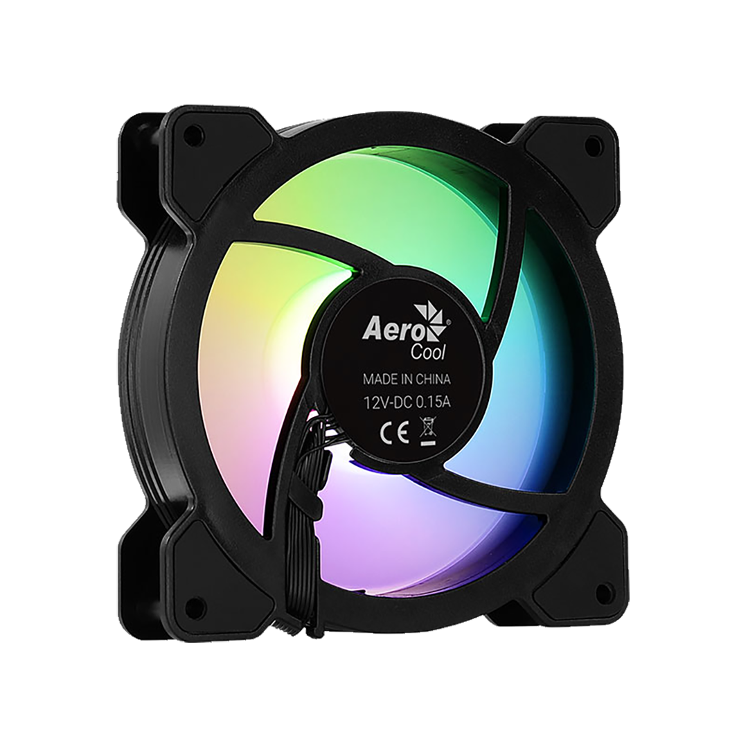 Ventilador 120mm Aerocool Mirage 12 ARGB 6 Pines 1300rpm