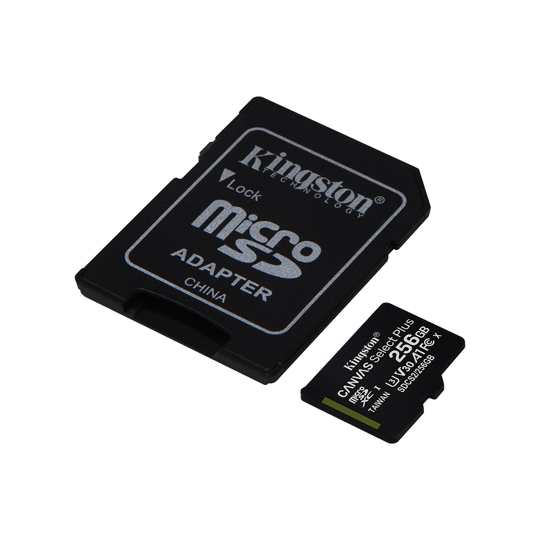 Memoria Micro SD Kingston 256gb Ush-I Clase 10 Ultra Rapida