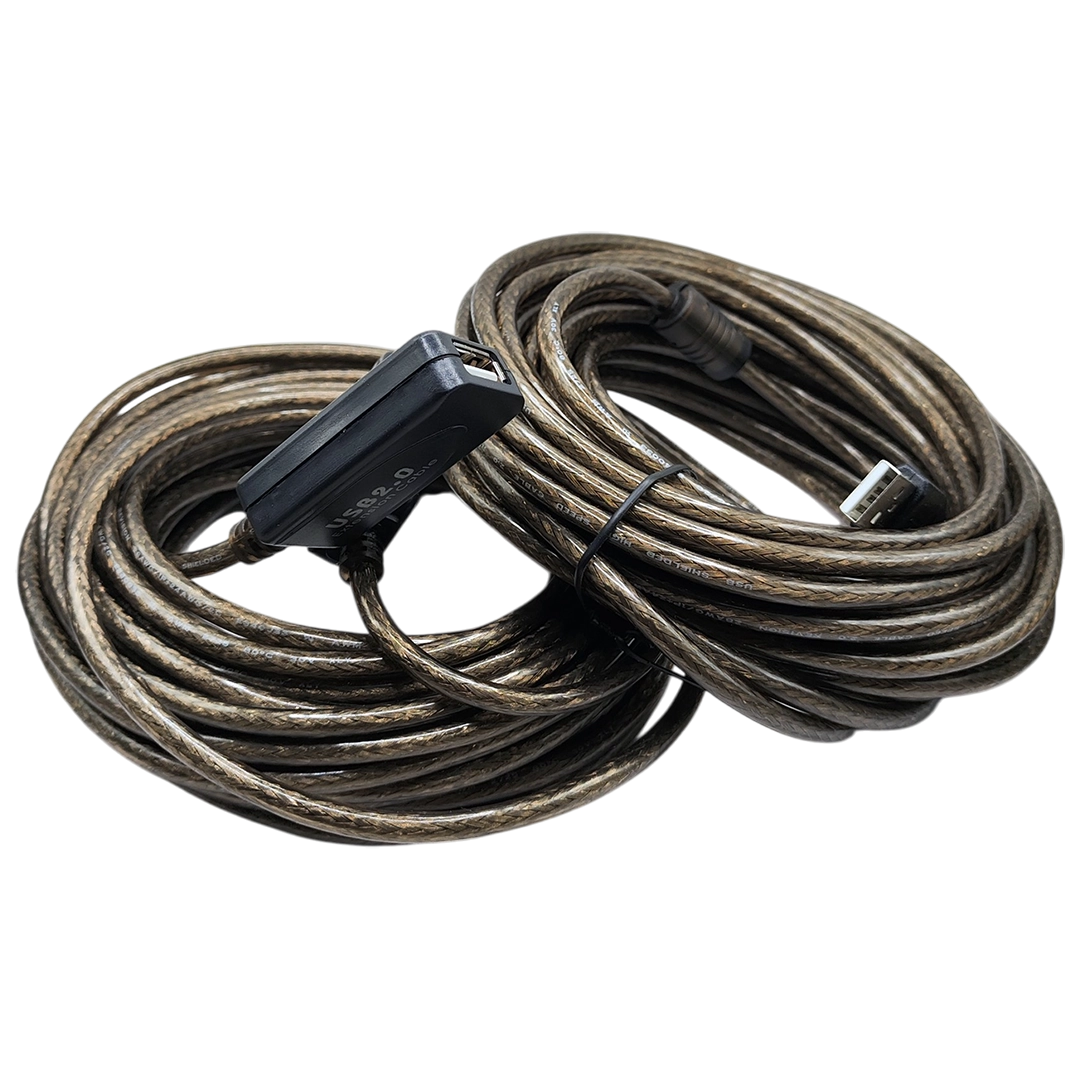 Extensión USB 2.0 Activa Macho a hembra de 20 Metros 480 MBPS