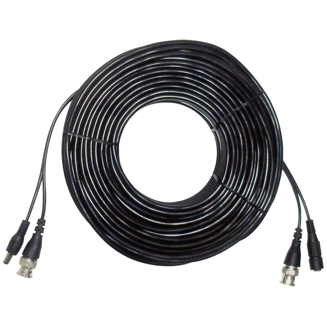 Cable coaxial siamés Provision 20 metros preensamblado para cámaras CCTV